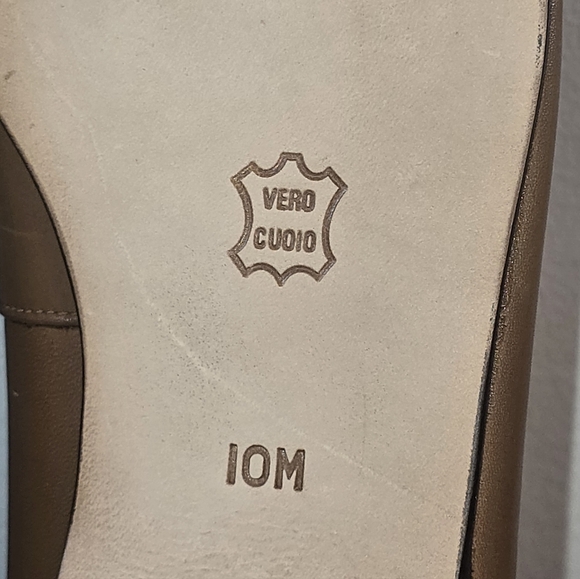 NWOT Enzo Angiolini Made In Brazil Leather Loafers Women's Size 10M - Picture 8 of 8